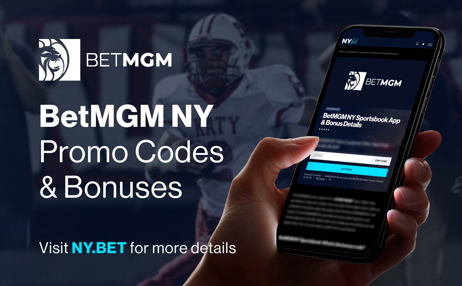 BetMGM Bonus Code NYP1600, 20% Deposit Match up to $1,600