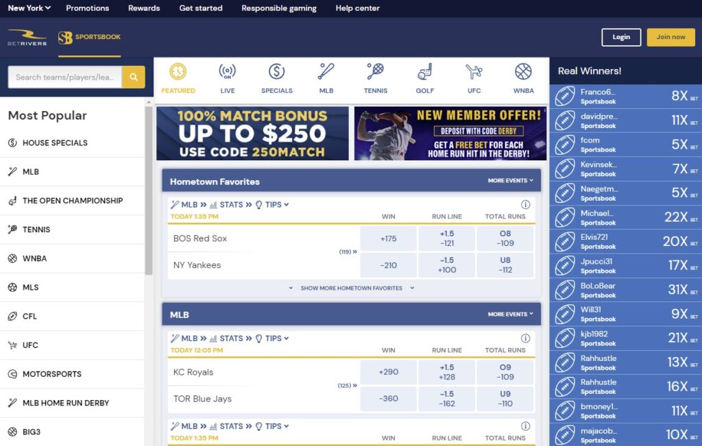 BetRivers Sportsbook NY Review