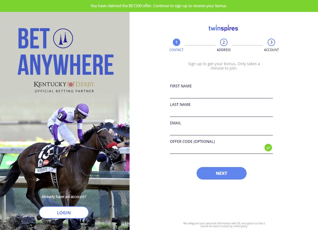 Twinspires Offer Promo Code