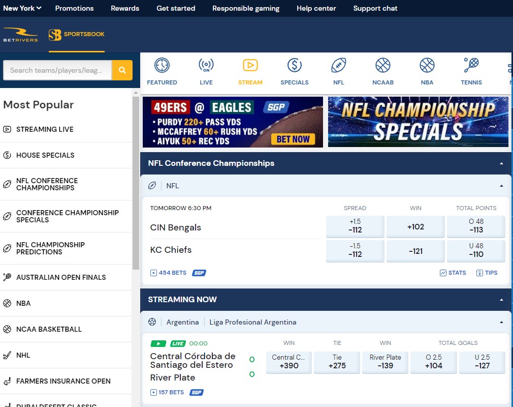 NY Online Sports Betting Sites