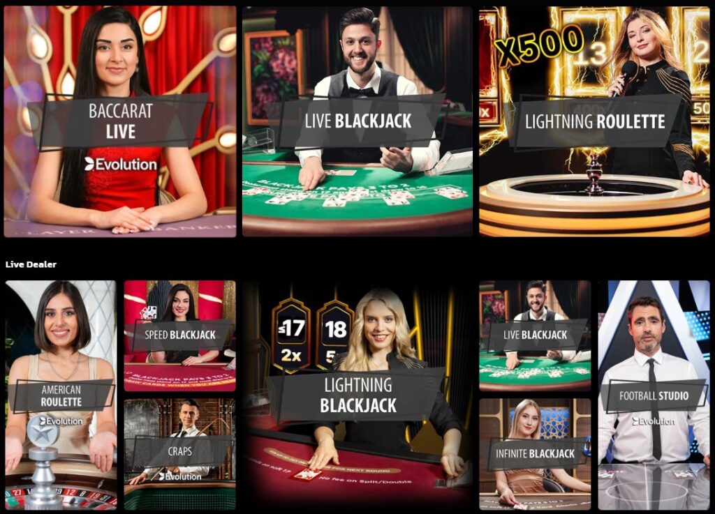Live Casino Games for New York