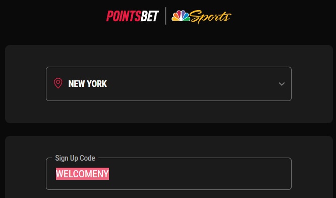 Pointsbet Promo Code for NY