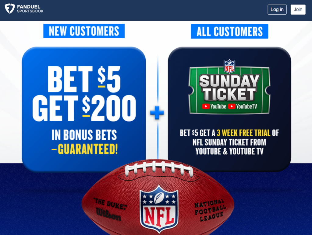 Fanduel NY Sportsbook Promo