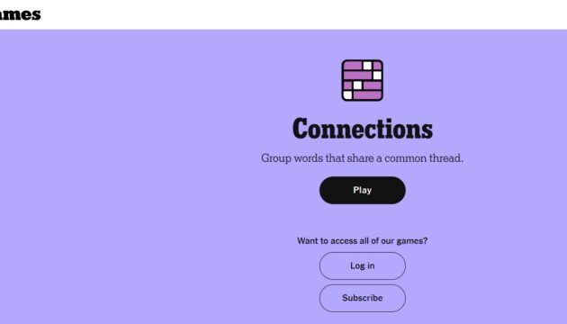 NYT Connections Game Review