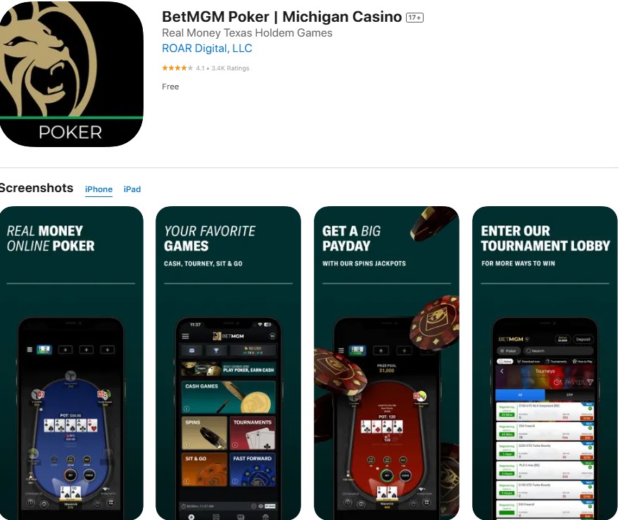 Michigan betMGM Casino and Poker App