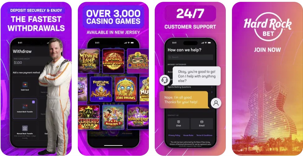 US casino app with most games