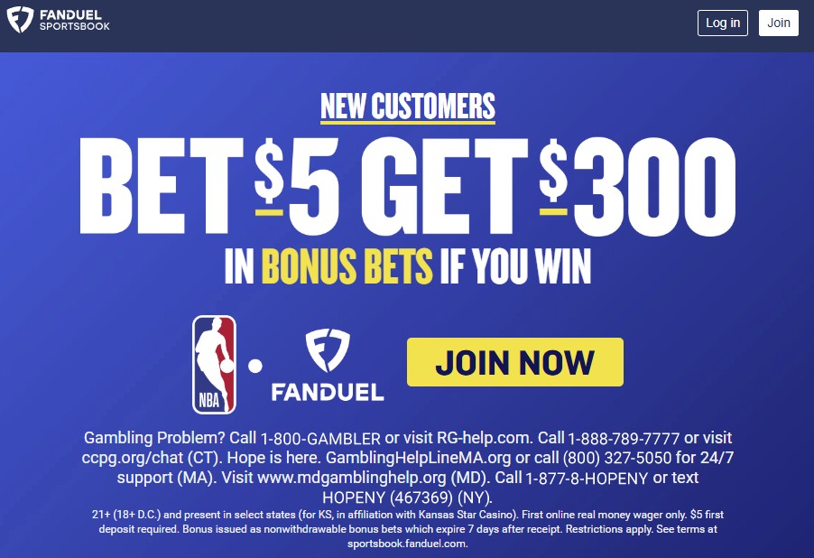 Fanduel Sportsbook NY Bonus