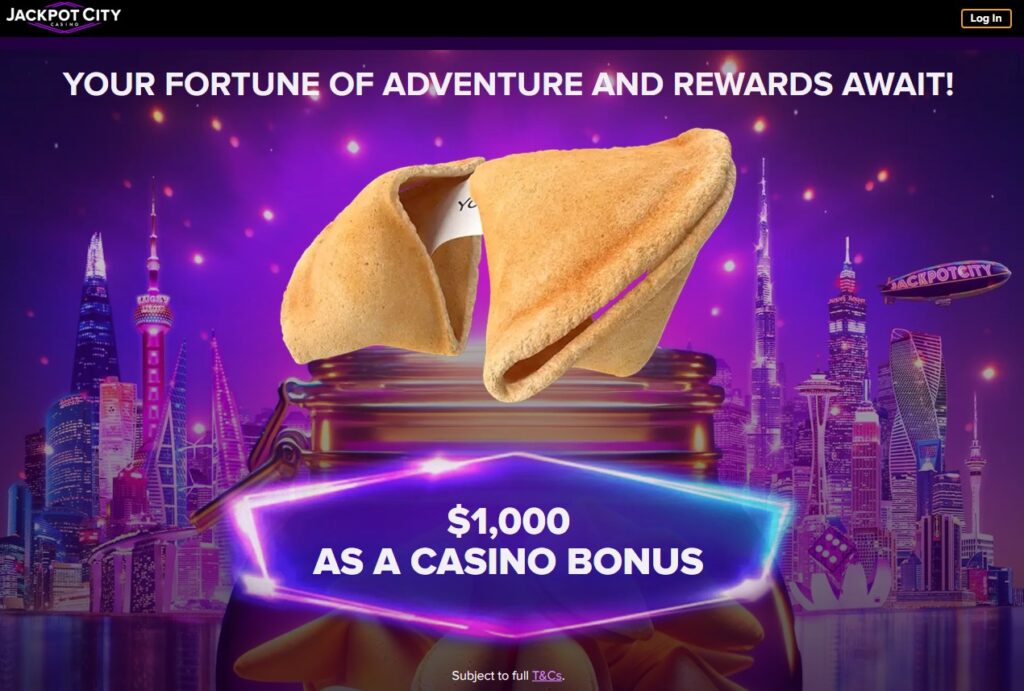 Jackpot City Casino Bonus Code