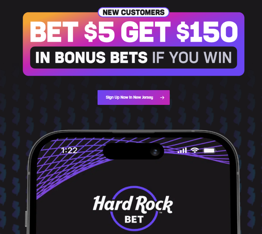 hard rock bet nj welcome bonus
