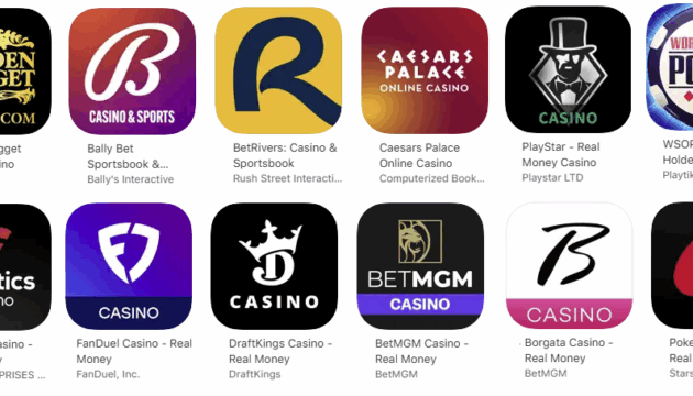 Top NJ casino app in iOS