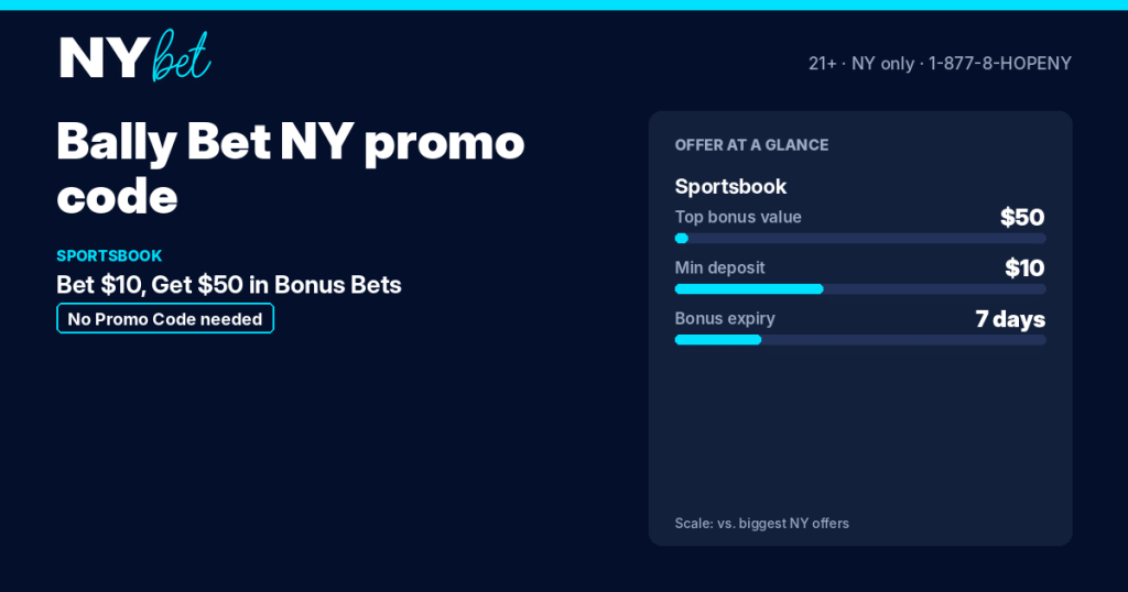 Bally Bet NY promo code and welcome offers